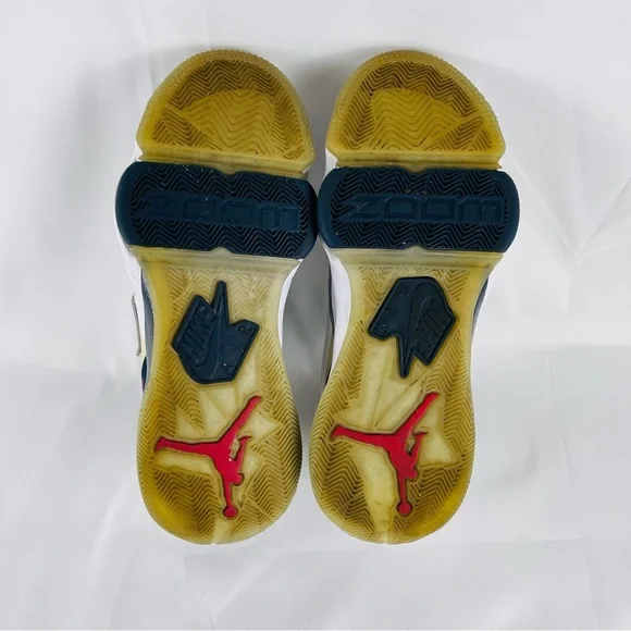 Men's Nike Air Jordan Zoom 92 USA Olympics Basketball Shoes CK9183-101 Size: 8 - Picture 13 of 14